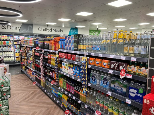 Inside SPAR Barlborough