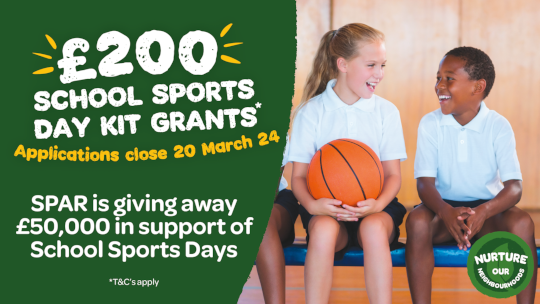 Ready, Set, Go With SPAR School Sports Day Grants