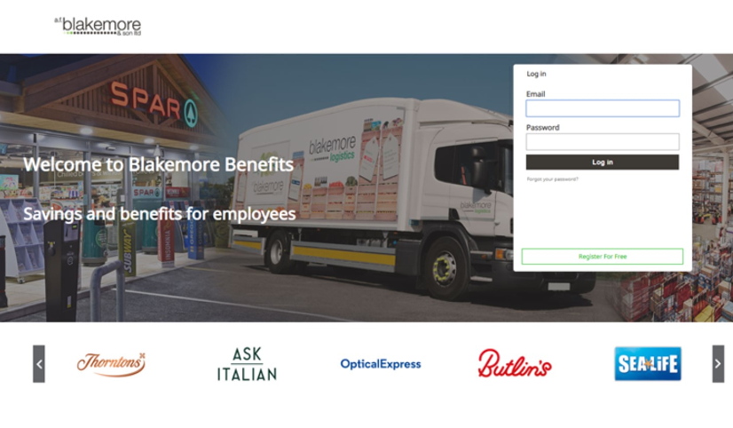 Blakemore Benefits website