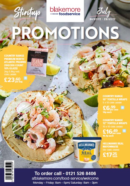 Blakemore Foodservice promotions 