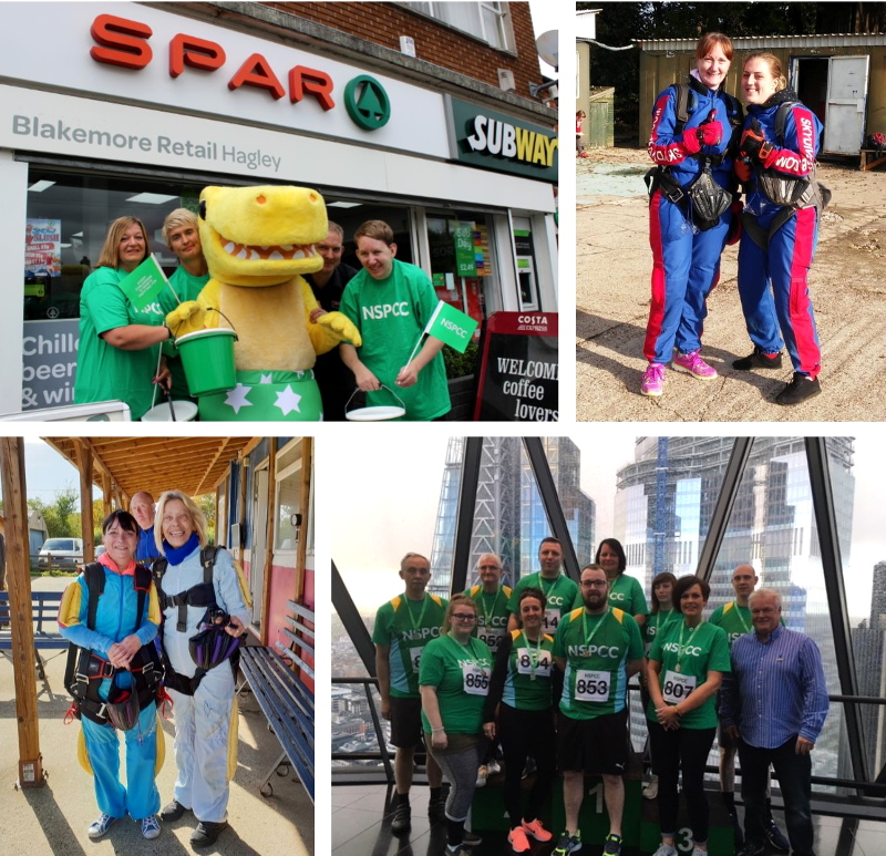 Blakemore Retail NSPCC fundraising