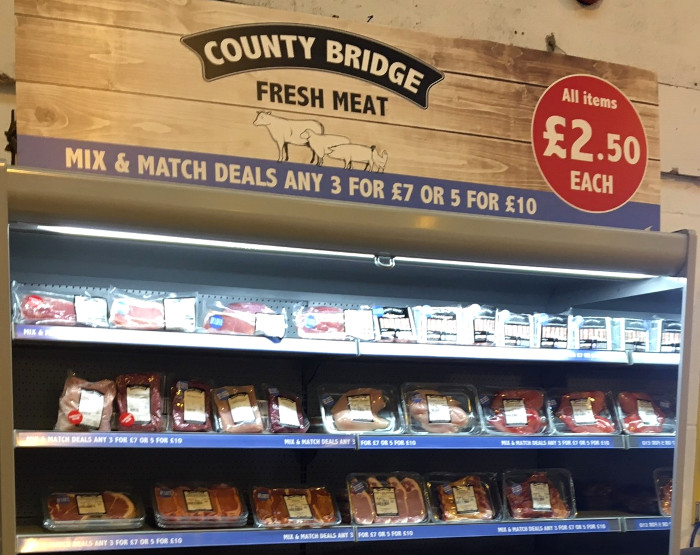County Bridge fresh meat