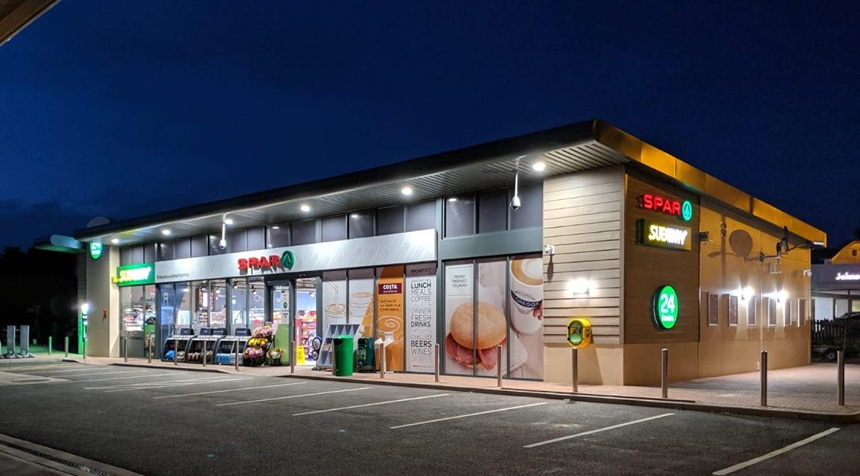 SPAR Bentley forecourt