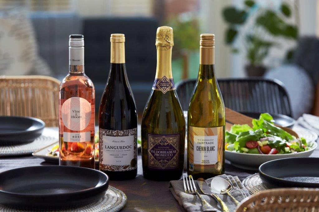 Vegan wine range