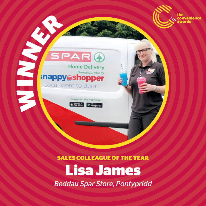 Sales Colleague of the Year - Lisa James