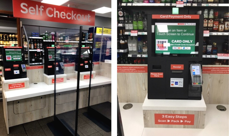 Self-service checkouts