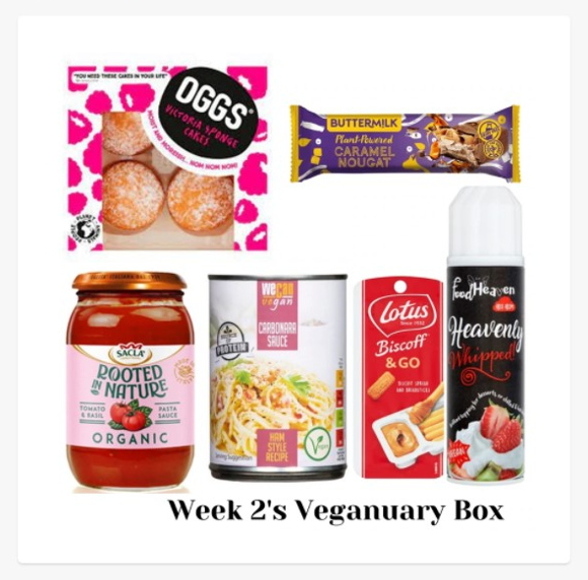 Veganuary delivery box