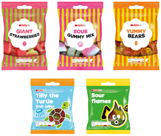 SPAR 5 New Sweets Image