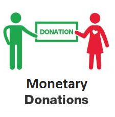 Monetary donations