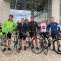 Five Colleagues Cycle London to Paris for GroceryAid